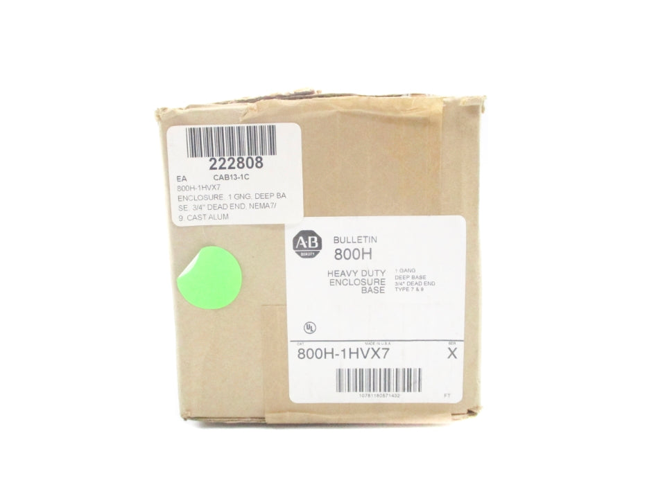 INDUSTRIAL SPARE PART 800H-1HVX7 SER. X (BR/WH) NSMP