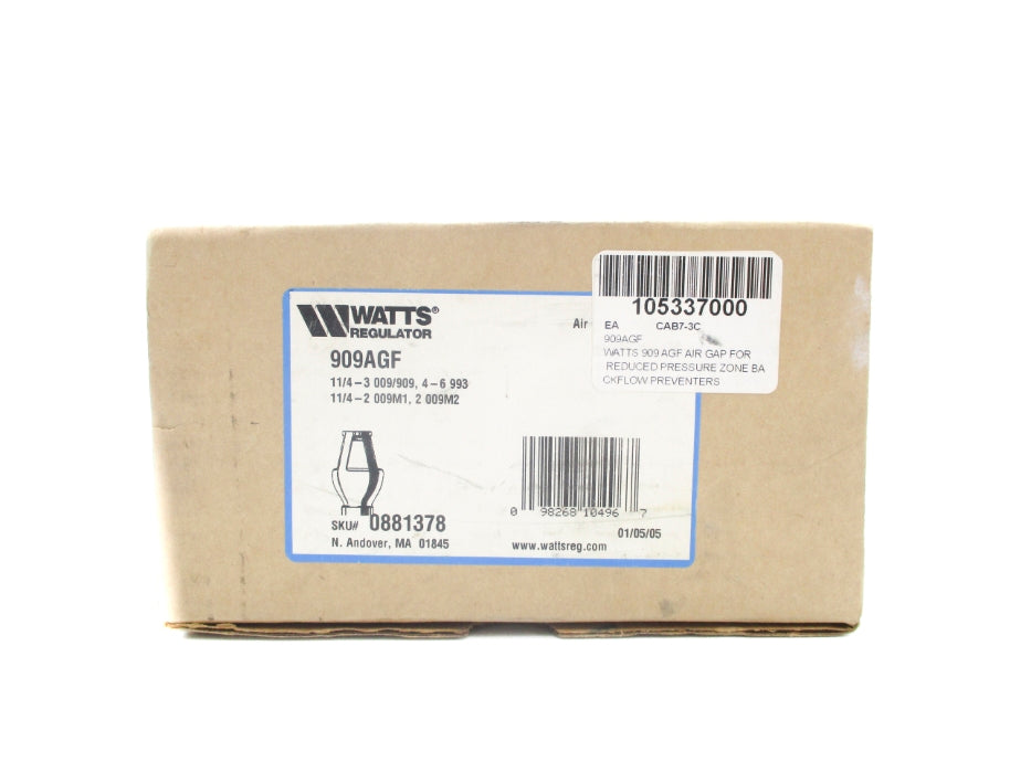 WATTS 909AGF 0881378 NSMP