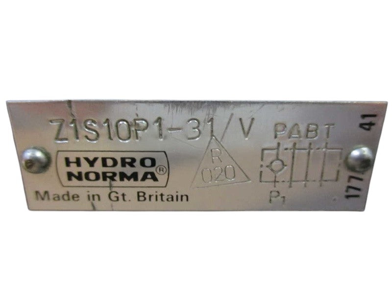 HYDRONORMA Z1S10P1-31/V  NSNP