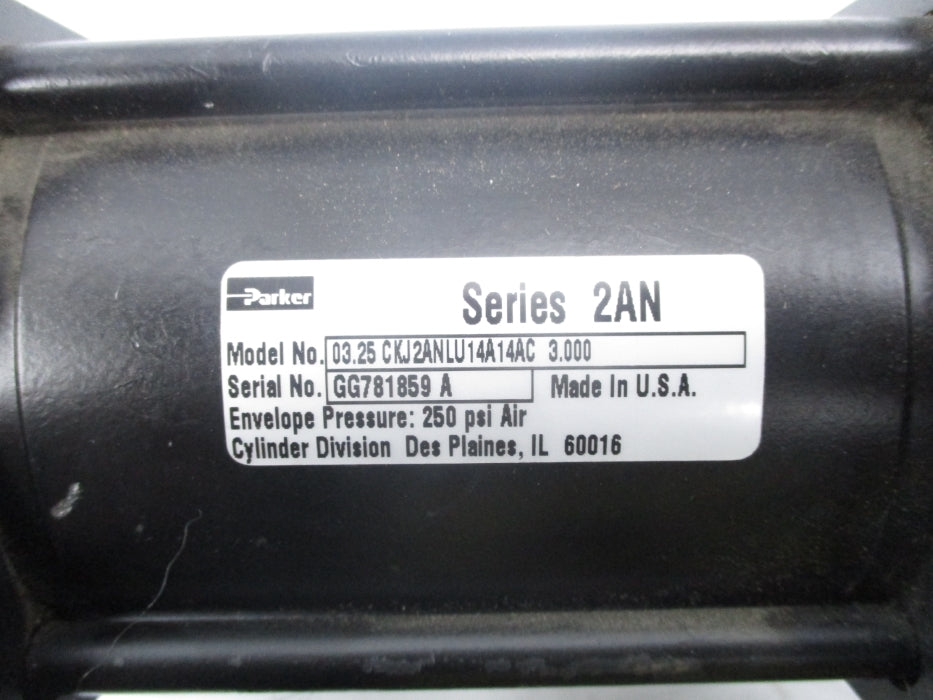 PARKER 03.25CKJ2ANLU14A14AC3.000 250PSI NSNP