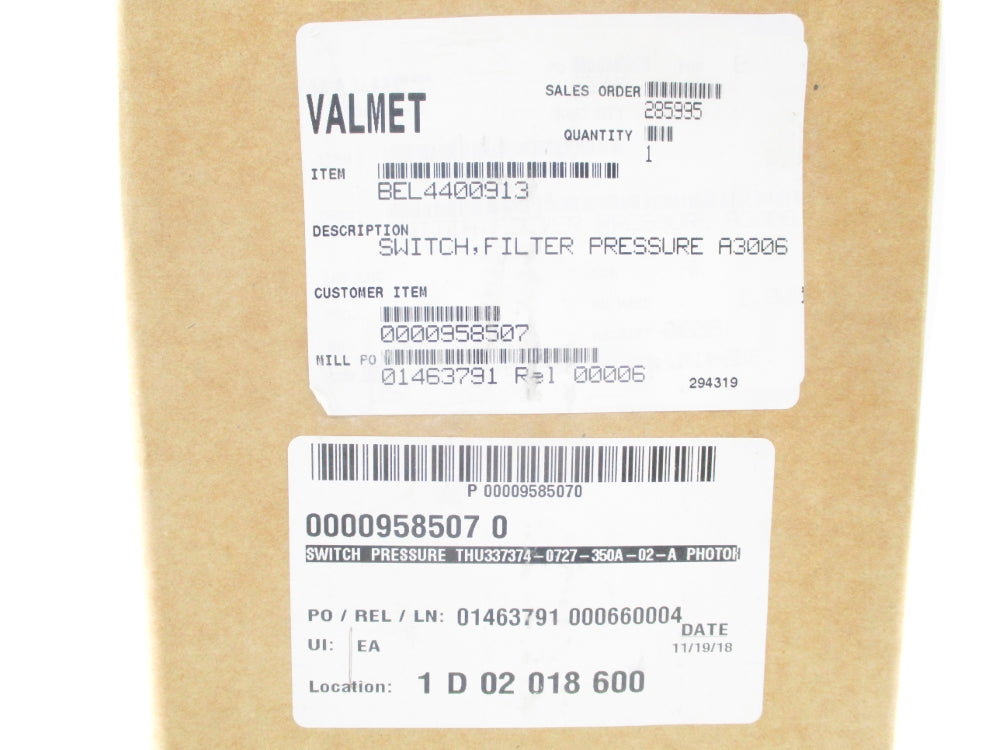SWITCH THU337374-0727-350A-02-A NSFS