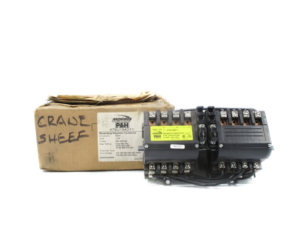 MORRIS MATERIAL HANDLING 479U194D11 240V NSMP