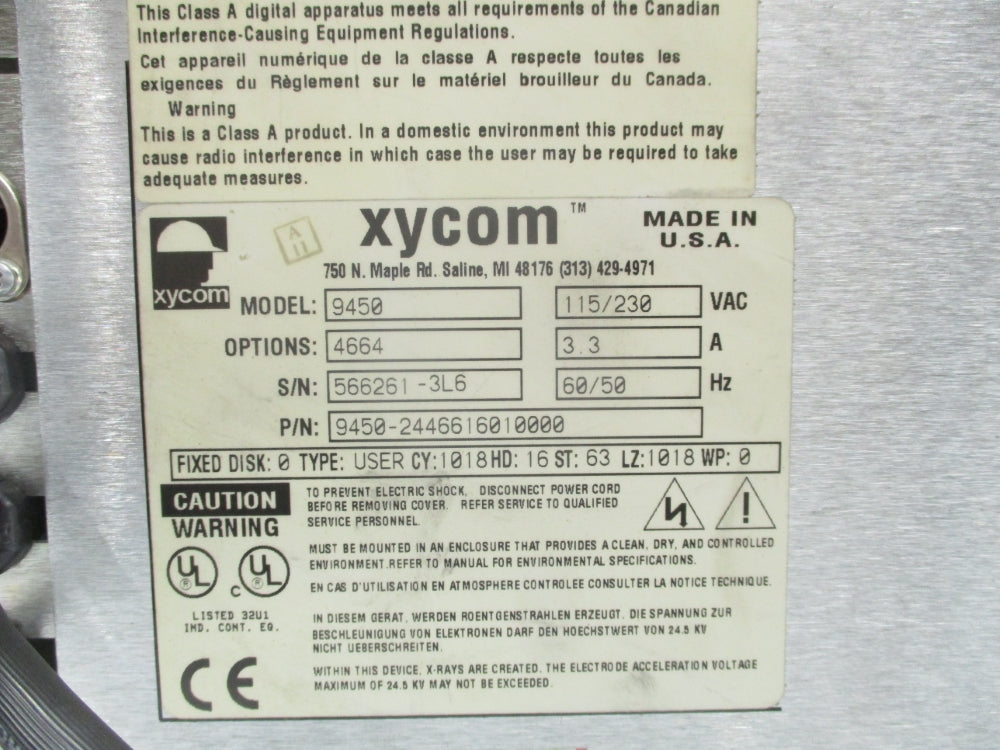 XYCOM 9450-2446616010000 NSNP