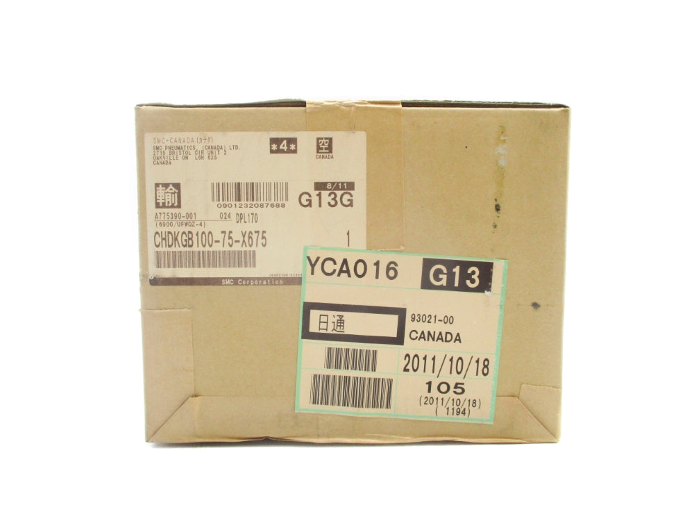 SMC CHDKGB100-75-X675 NSFS