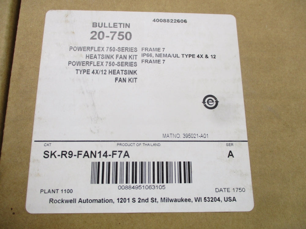 ALLEN BRADLEY 20-750-NEMA1-F3 SER. A NSMP