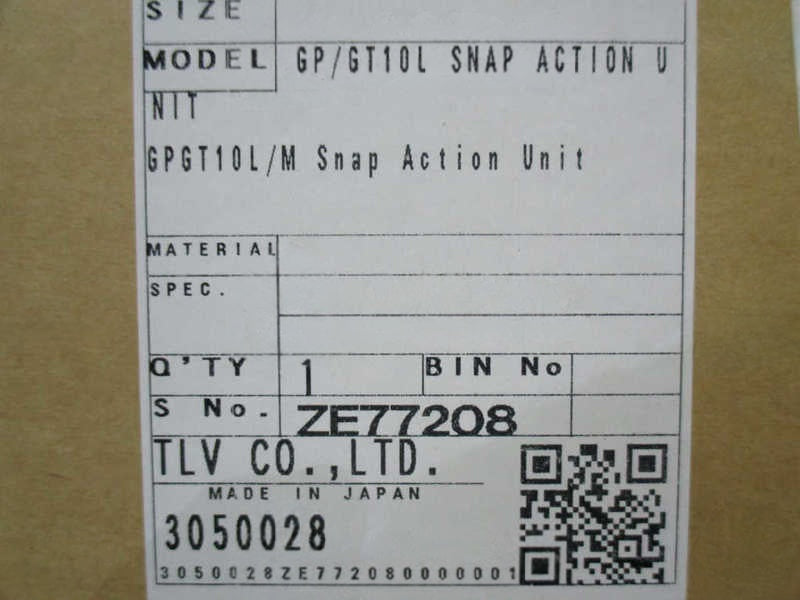 TLV COMPANY GP/GT10L  NSMP