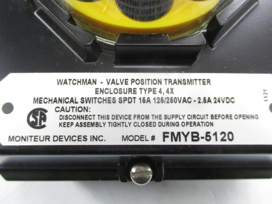 MONITEUR DEVICES FMYB-5120 125/250VAC 15A NSNP