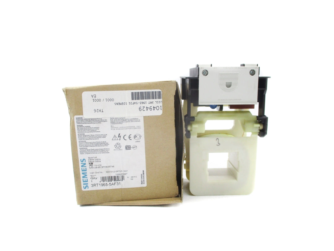 SIEMENS 3RT1965-5AF31 110-127V NSMP