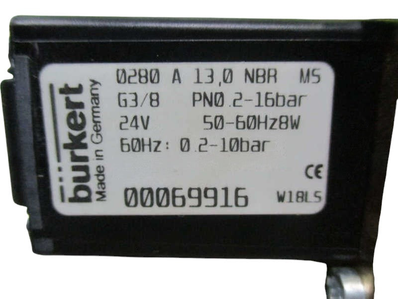BURKERT 0280-A-13.0NBR/M5  NSNP