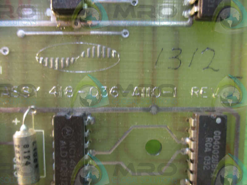 SCHLAFHORST 418-036-A110-1 REV.J  UNMP