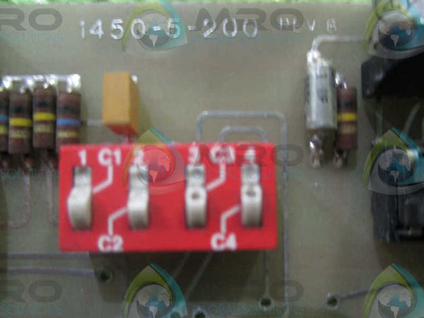 ARGO 1450-5-200 CONTROL BOARD ASSEMBLY  UNMP