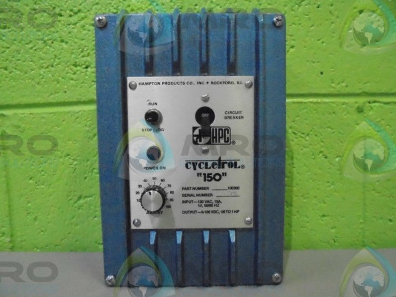 HAMPTON PRODUCTS COMPANY, INC. CYCLETRON "150" 100300 CIRCUIT BREAKER  UNMP