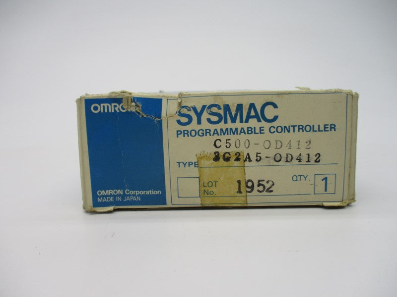 OMRON C500-OD412 3G2A5-OD412 24VDC NSMP