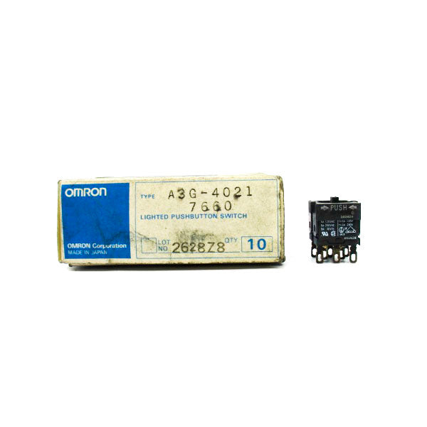OMRON A3G-4021 250VAC 3A (PKG OF 10) (AS PICTURED) NSMP