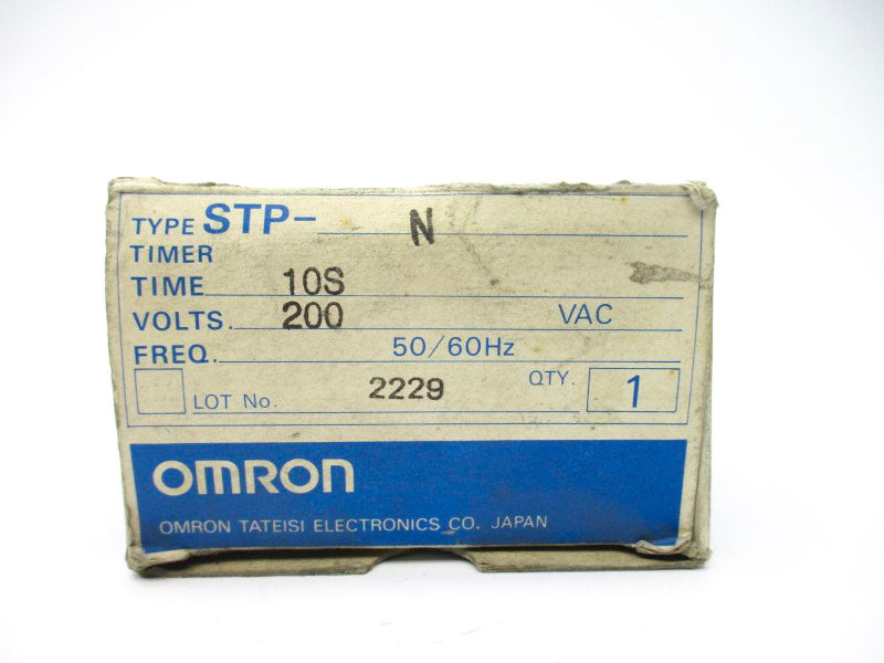 OMRON STP-N 200/220V 10S NSMP