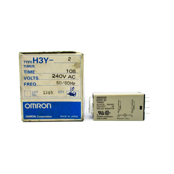 OMRON H3Y-2 240VAC 0-10S NSMP