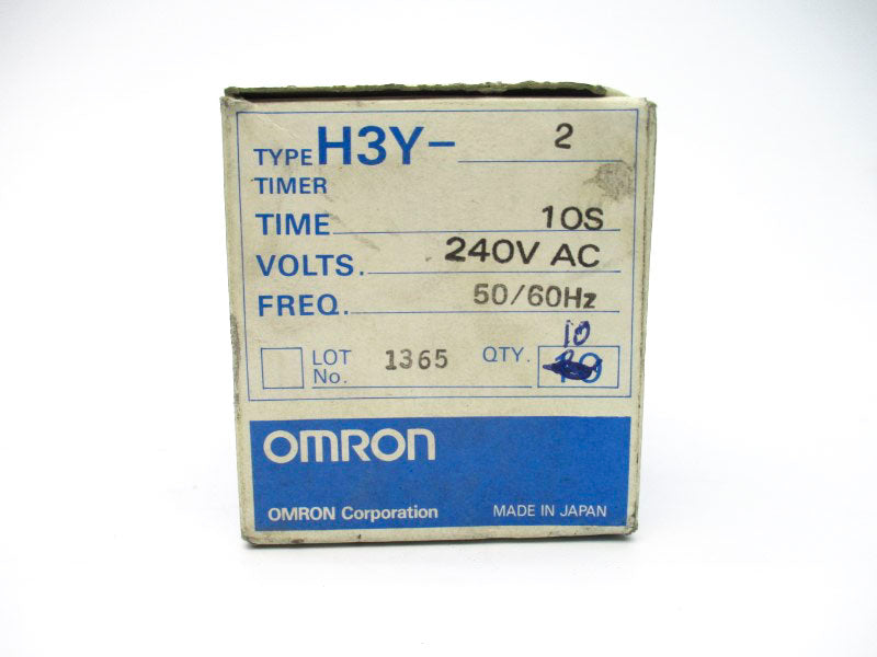 OMRON H3Y-2 240VAC 0-10S NSMP