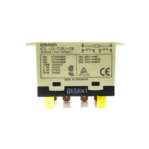 OMRON G7L-2A-TUBJ-CB 100-120VAC 25A NSNP