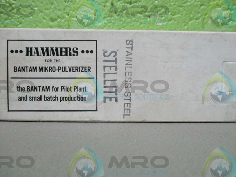 MIKRO 2424 HAMMERS FOR THE BANTAM MIKRO-PULVERIZER  NSMP