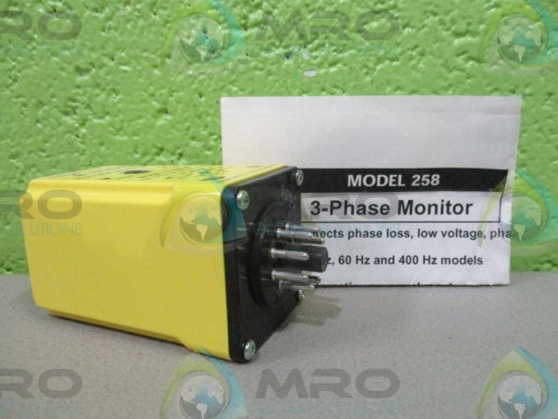 TIME MARK CORPORATION A258BM 3-PHASE MONITOR RST  NSMP