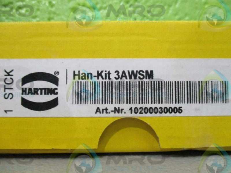 HARTING 3AWSM HAN-KIT ELECTRICAL CONNECTOR 230/400V,10A  NSFS