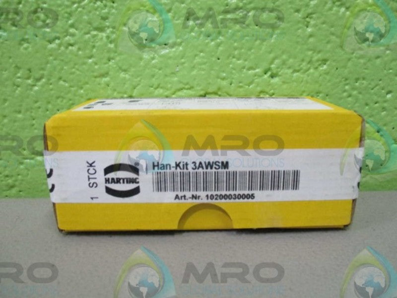 HARTING 3AWSM HAN-KIT ELECTRICAL CONNECTOR 230/400V,10A  NSFS