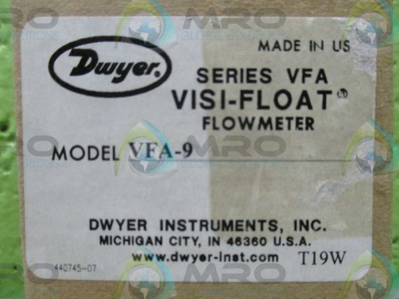 DWYER VFA-9 VISI-FLOAT NSMP