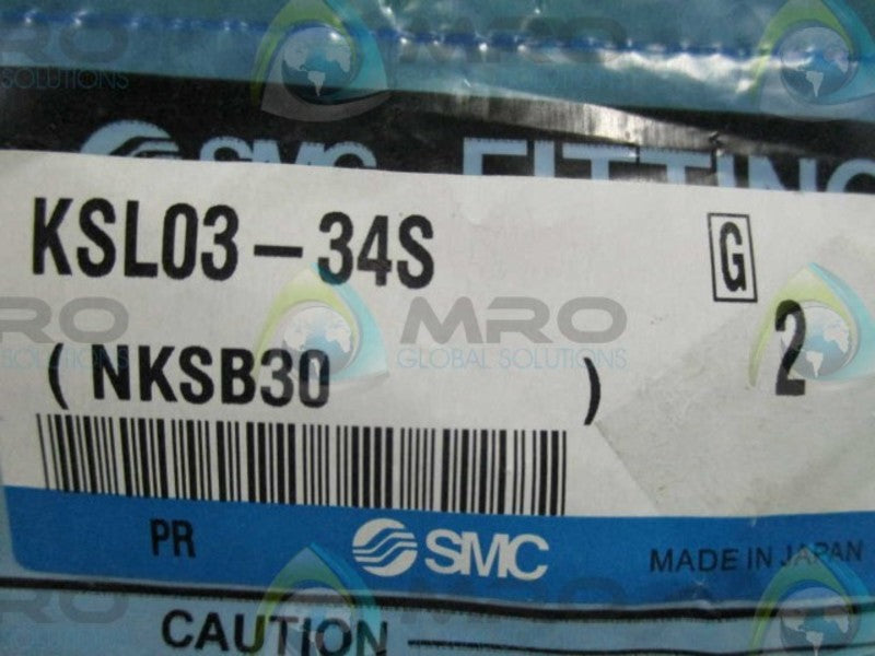SMC KSL03-34S  5/32"x 1/8" NPT NSMP