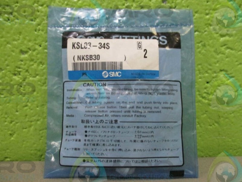 SMC KSL03-34S  5/32"x 1/8" NPT NSMP