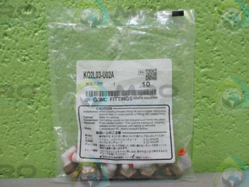 SMC KQ2L03-U02A (PKG OF 10 ) NSMP