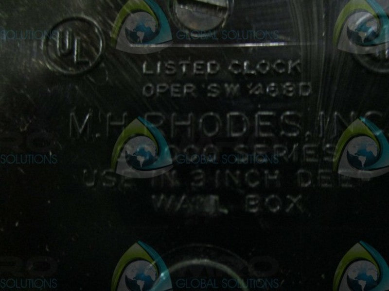 M.H. RHODES, INCORPORATED 30MA802 TIMER  UNMP