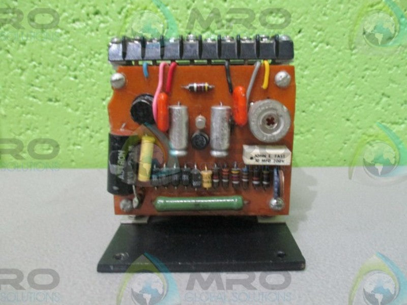 SYRACUSE ELECTRONICS CORPORATION P-0309-3 CONTROL W/EV-1509 TRANSFORMER UNMP