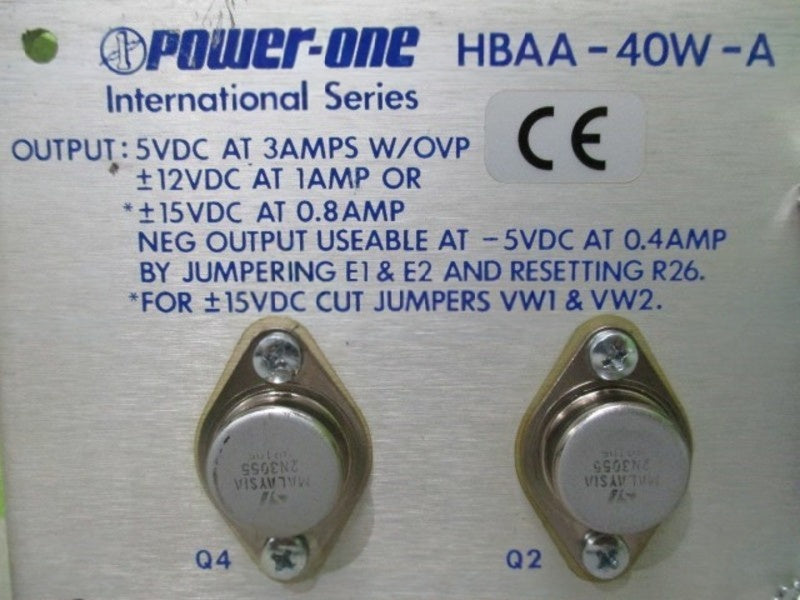 POWER-ONE HBAA-40W-A  UNMP