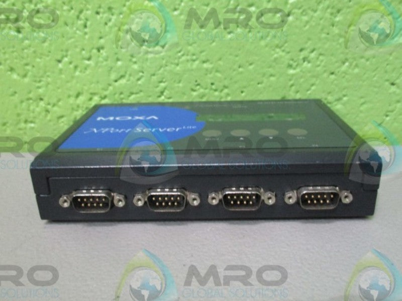 MOXA TECHNOLOGIES COMPANY DE-304 DEVICE SERVER  NSMP