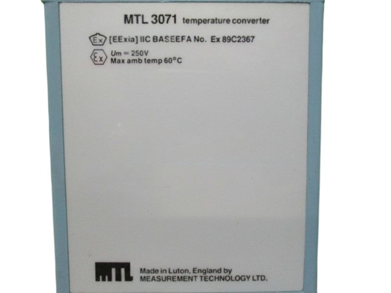 MEASUREMENT TECHNOLOGIES MTL3071 TEMPERATURE CONVERTER  UNMP