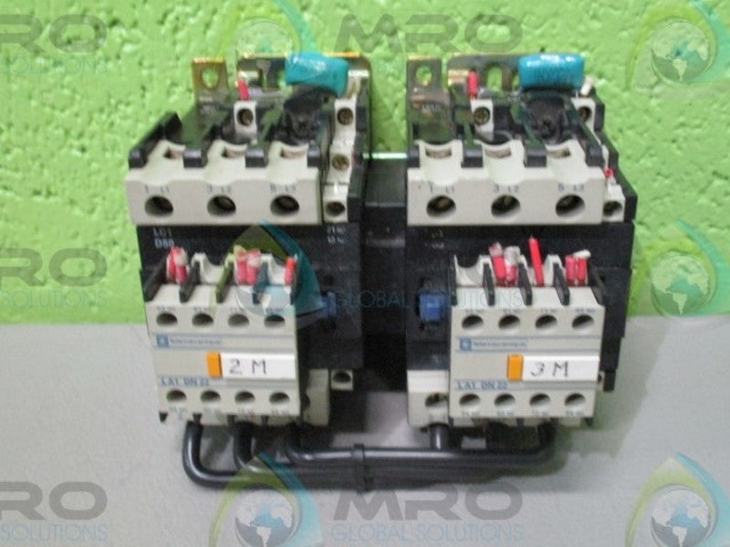 TELEMECANIQUE LC2D5011 REVERSING MOTOR CONTACTOR 70AMP, 40HP, 750V UNMP