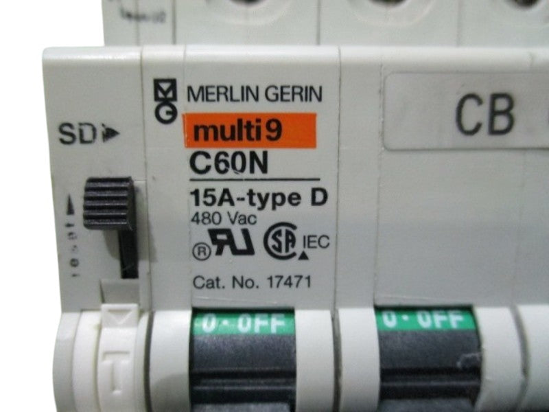 MERLIN GERIN C605-15A-D  UNMP