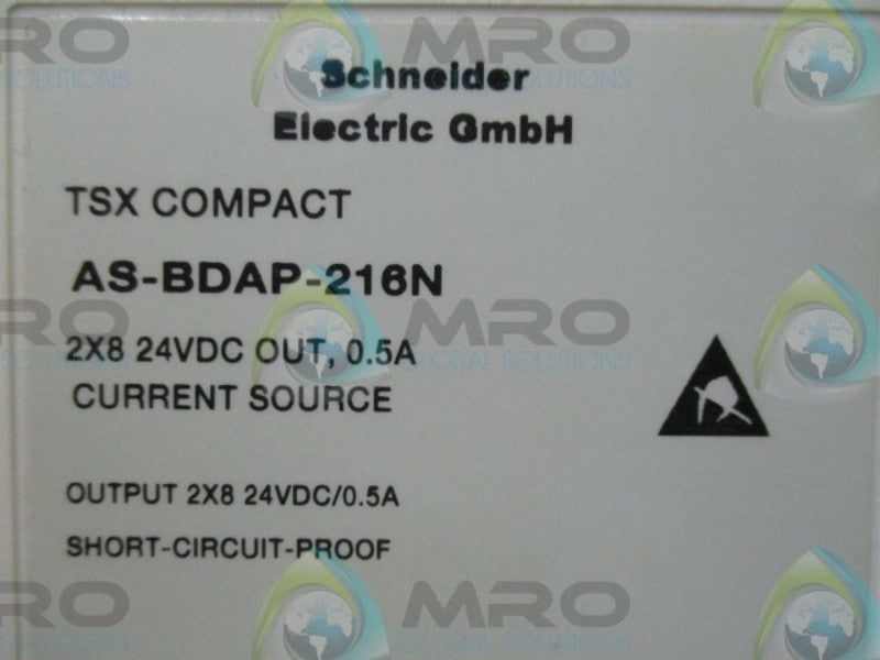 SCHNEIDER AEG TSX COMPACT AS-BDAP-216N MODULE w/ SCE4351073475 UNMP