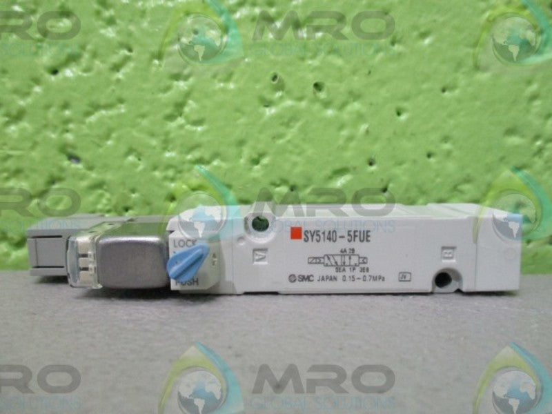 SMC SY5140-5FUE SOL/VALVE, BASE MT, PLUG-IN NSNP