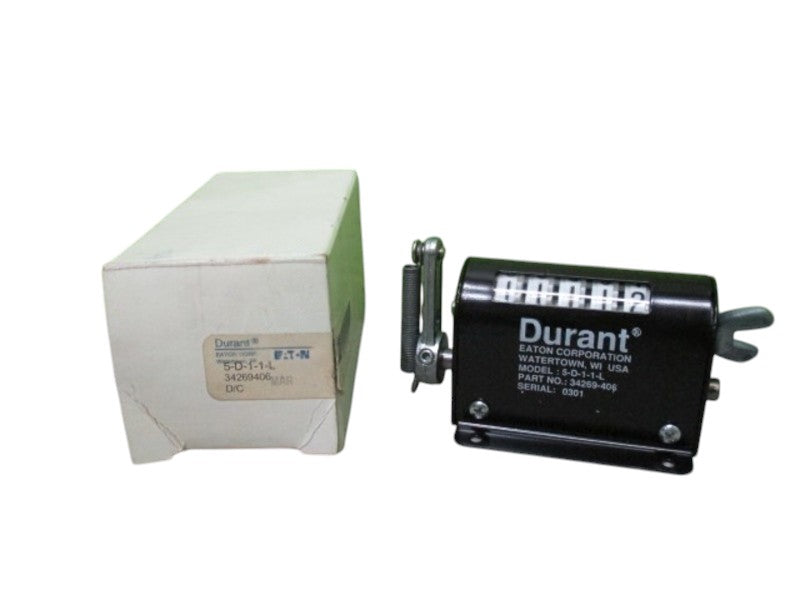DURANT 5-D-1-1-L 5 DIGIT BASE MOUNT STROKE COUNTER  NSMP