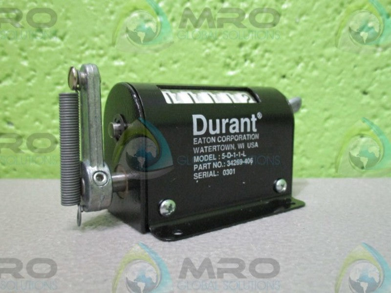 DURANT 5-D-1-1-L 5 DIGIT BASE MOUNT STROKE COUNTER  NSMP