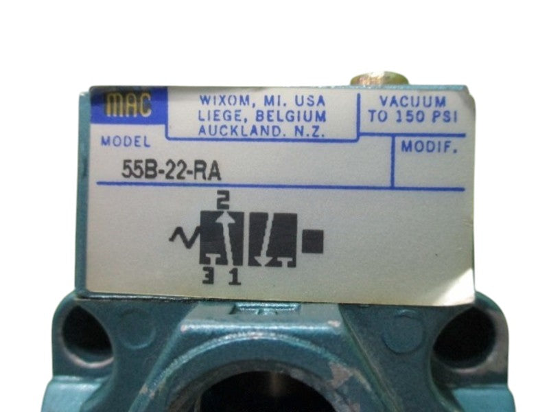 MAC VALVES 55B-22-RA  UNMP
