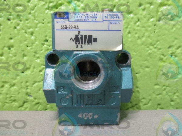 MAC VALVES 55B-22-RA  UNMP