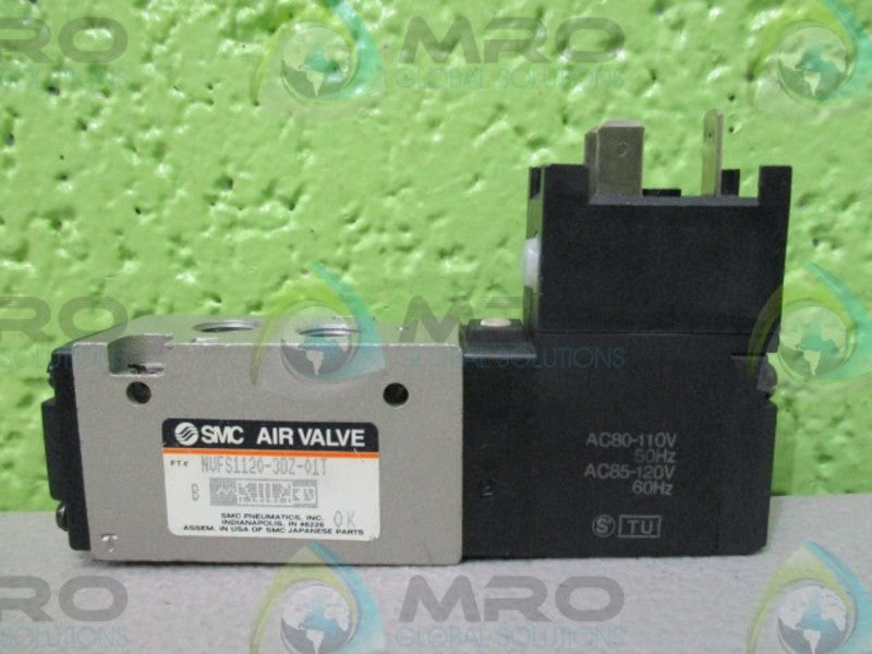 SMC NVFS1120-3DZ-01T SOLENOID VALVE UNMP