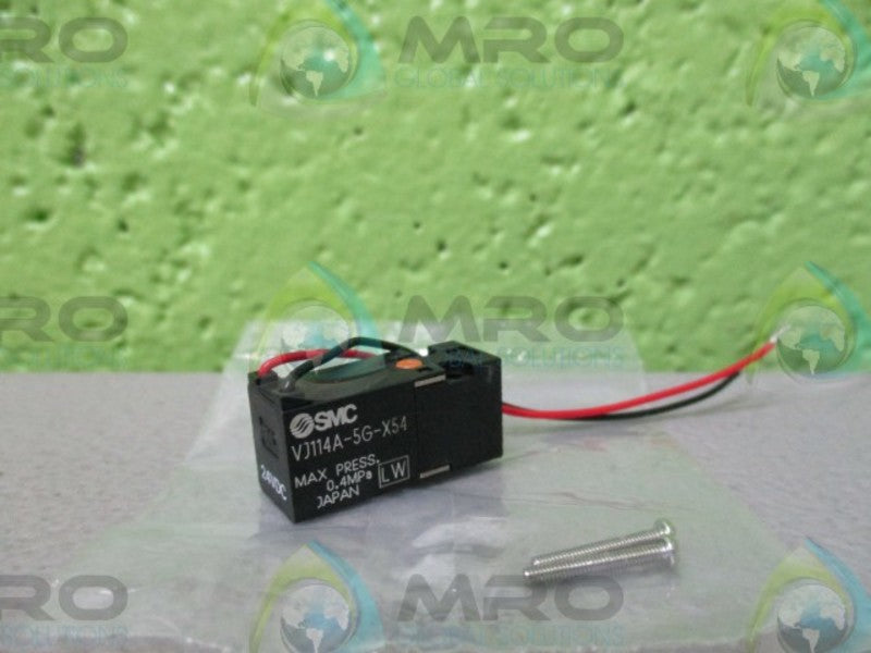 SMC VJ114A-5G-X54 VALVE SOLENOID MOUNT  NSNP