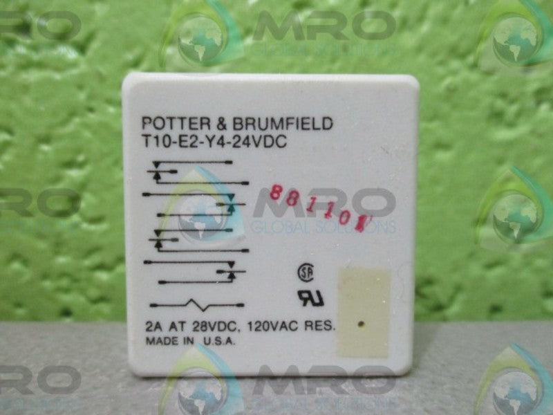 POTTER & BRUMFIELD T10-E2-Y4-24VDC RELAY NSMP