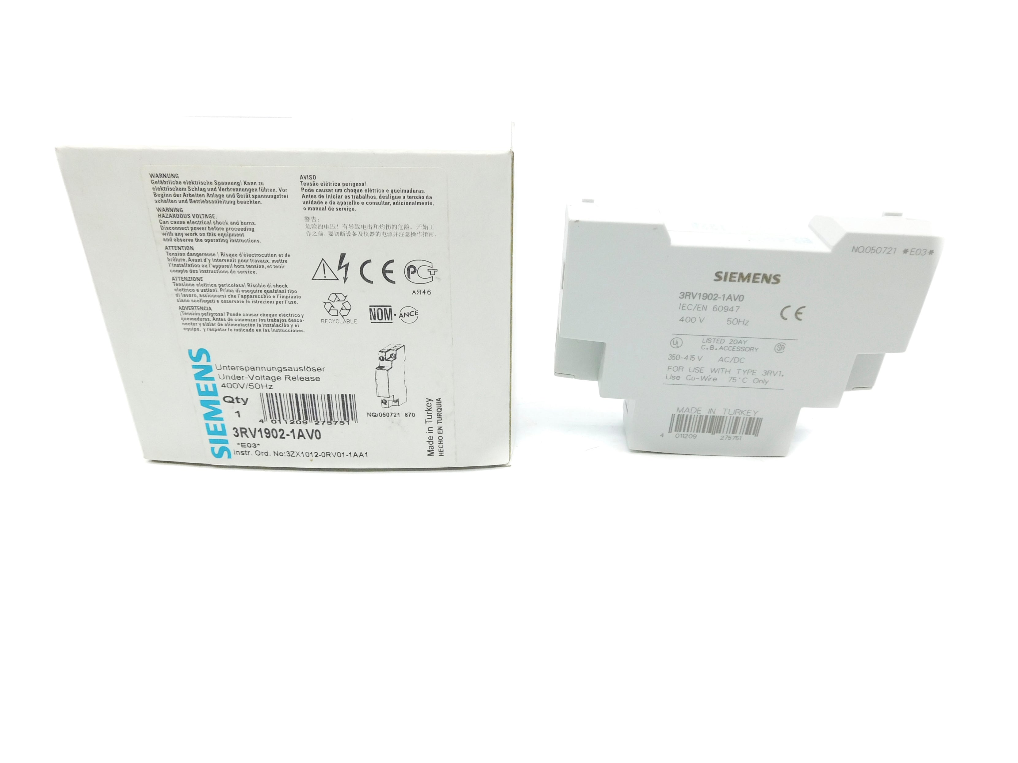 SIEMENS 3RV1902-1AV0 NSMP