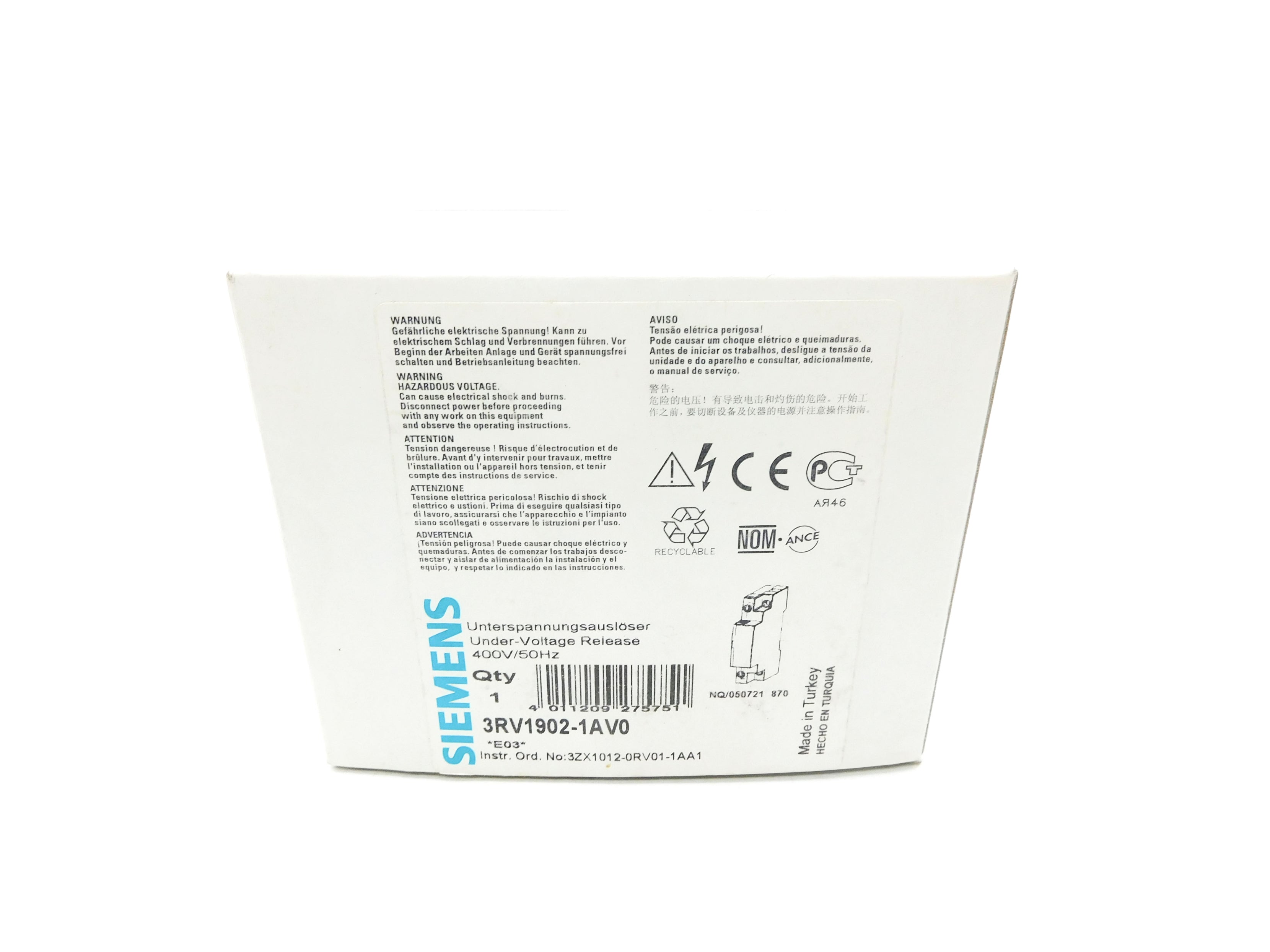 SIEMENS 3RV1902-1AV0 NSMP