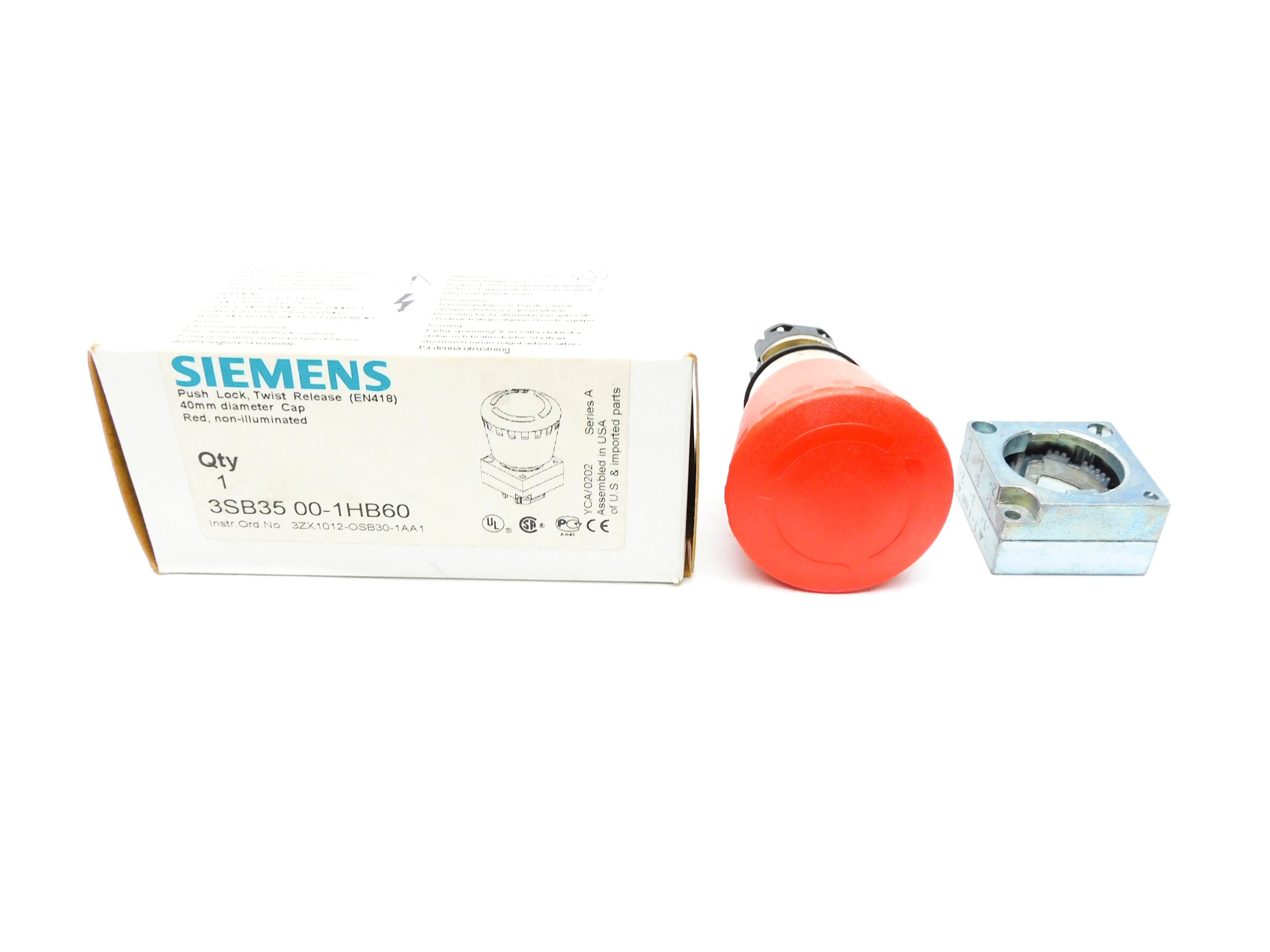 SIEMENS 3SB3500-1HB60 NSMP