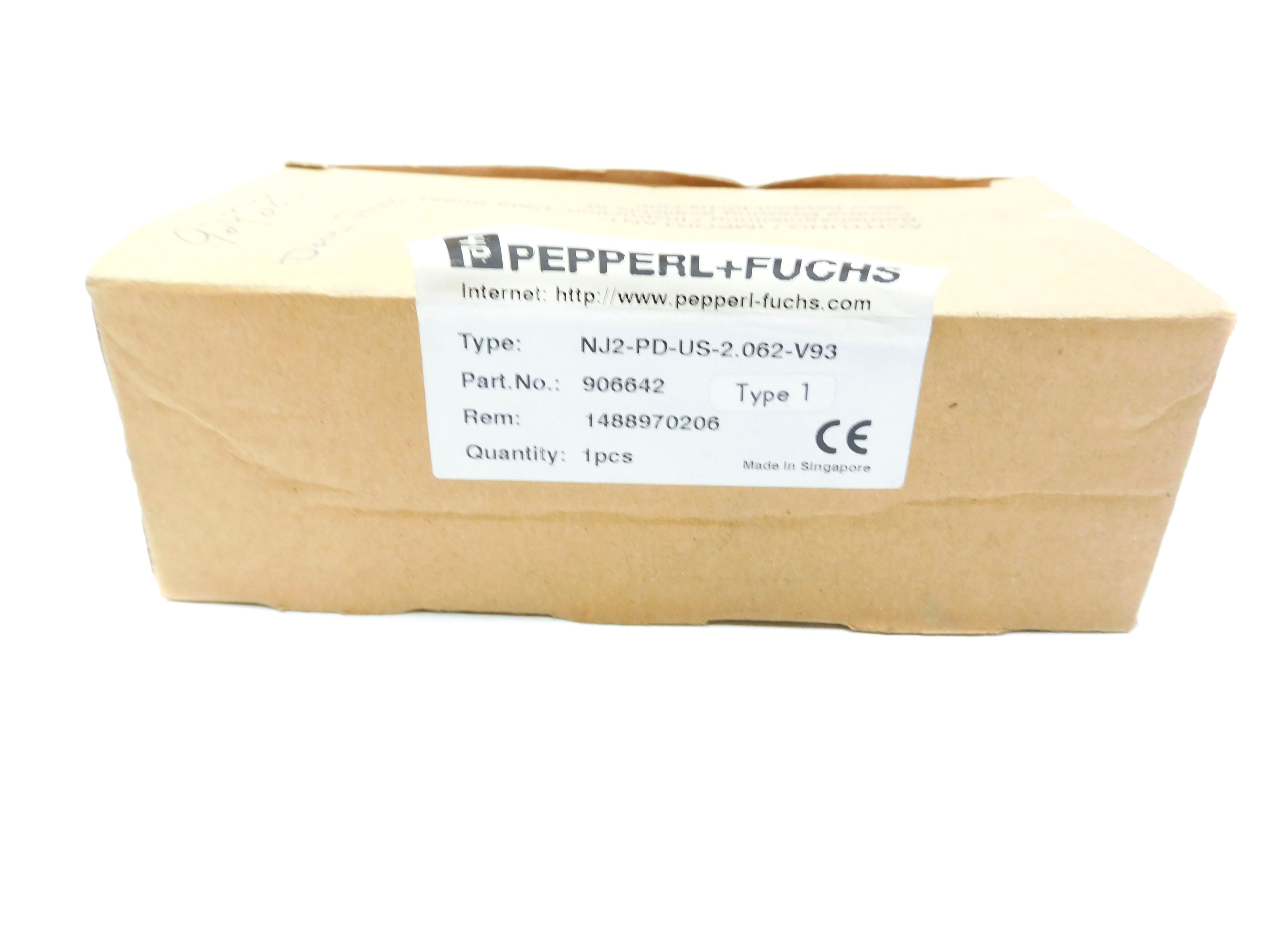 PEPPERL+FUCHS NJ2-PD-US-2.062-V93 906642 20-250VAC NSMP
